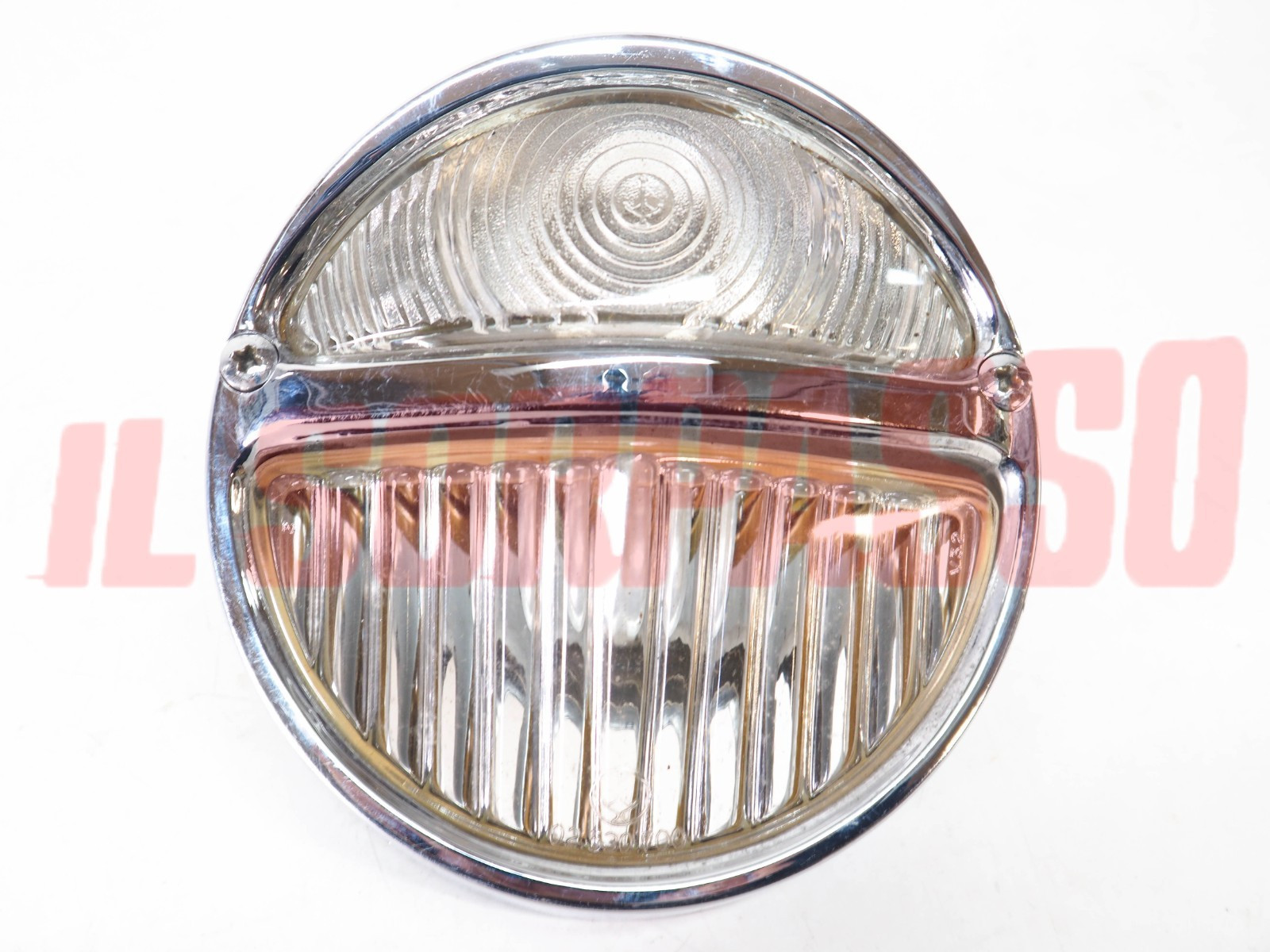 FANALINO ANTERIORE VETRI + CORNICE ALFA ROMEO 2000 SPIDER ORIGINALE CARELLO NOS