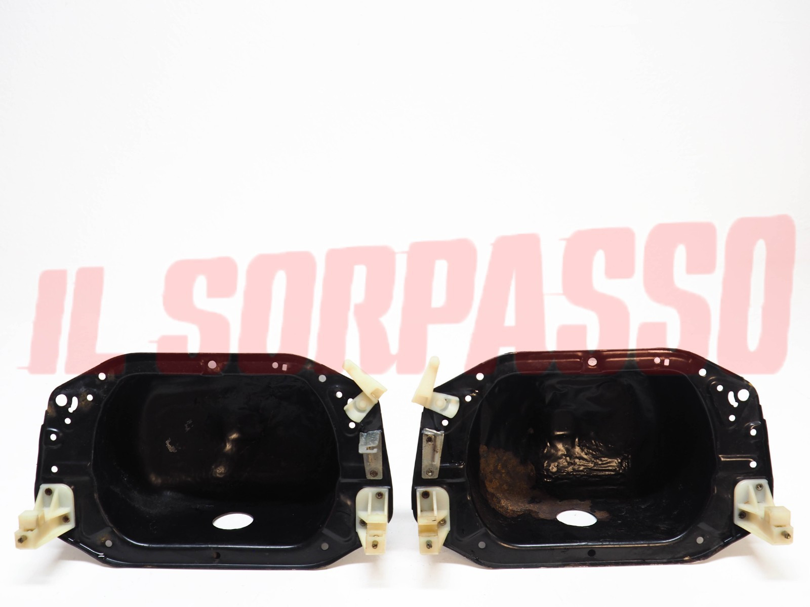 TAZZE SEDI FANALI FARO DESTRA SINISTRA RENAULT 5 R5 + TURBO ORIGINALI NOS