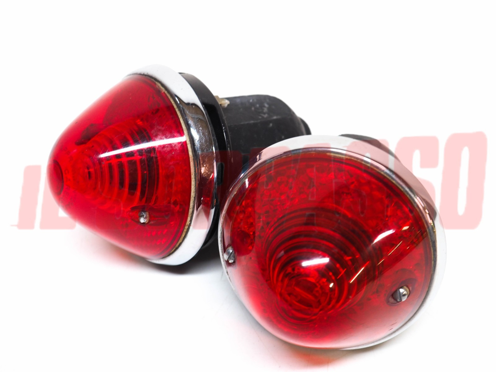 FANALI POSTERIORI + CUFFIE ALFA ROMEO 1900 SS ORIGINALI CARELLO NOS