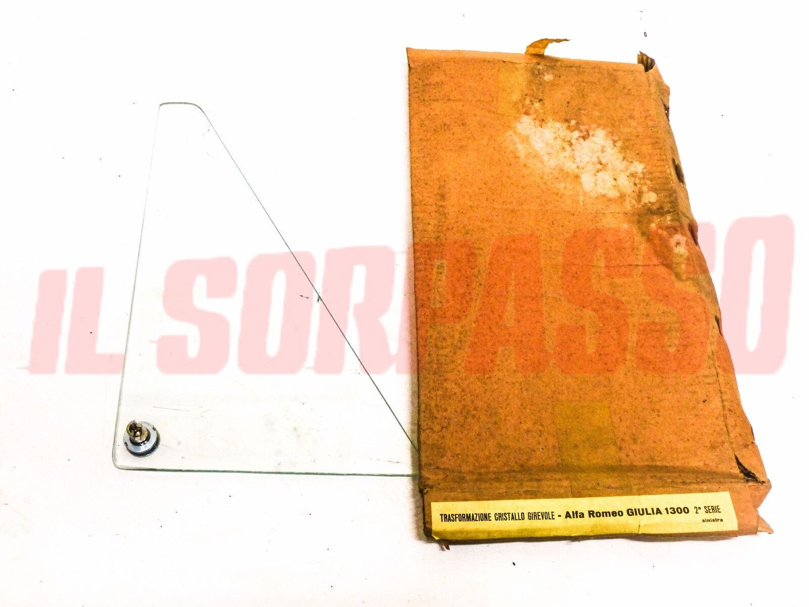 VETRO DEFLETTORE PORTA SINISTRA ALFA ROMEO GIULIA 1750 2000 BERLINA MODIFICATO