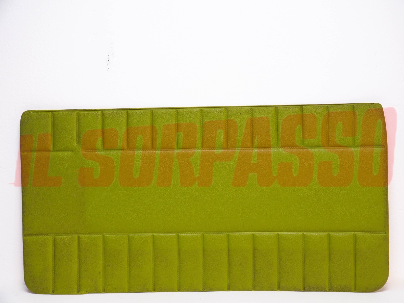 PANNELLO PORTA DESTRO FIAT 127 2 SERIE 2 PORTE VERDE ORIGINALE DIFETTATO