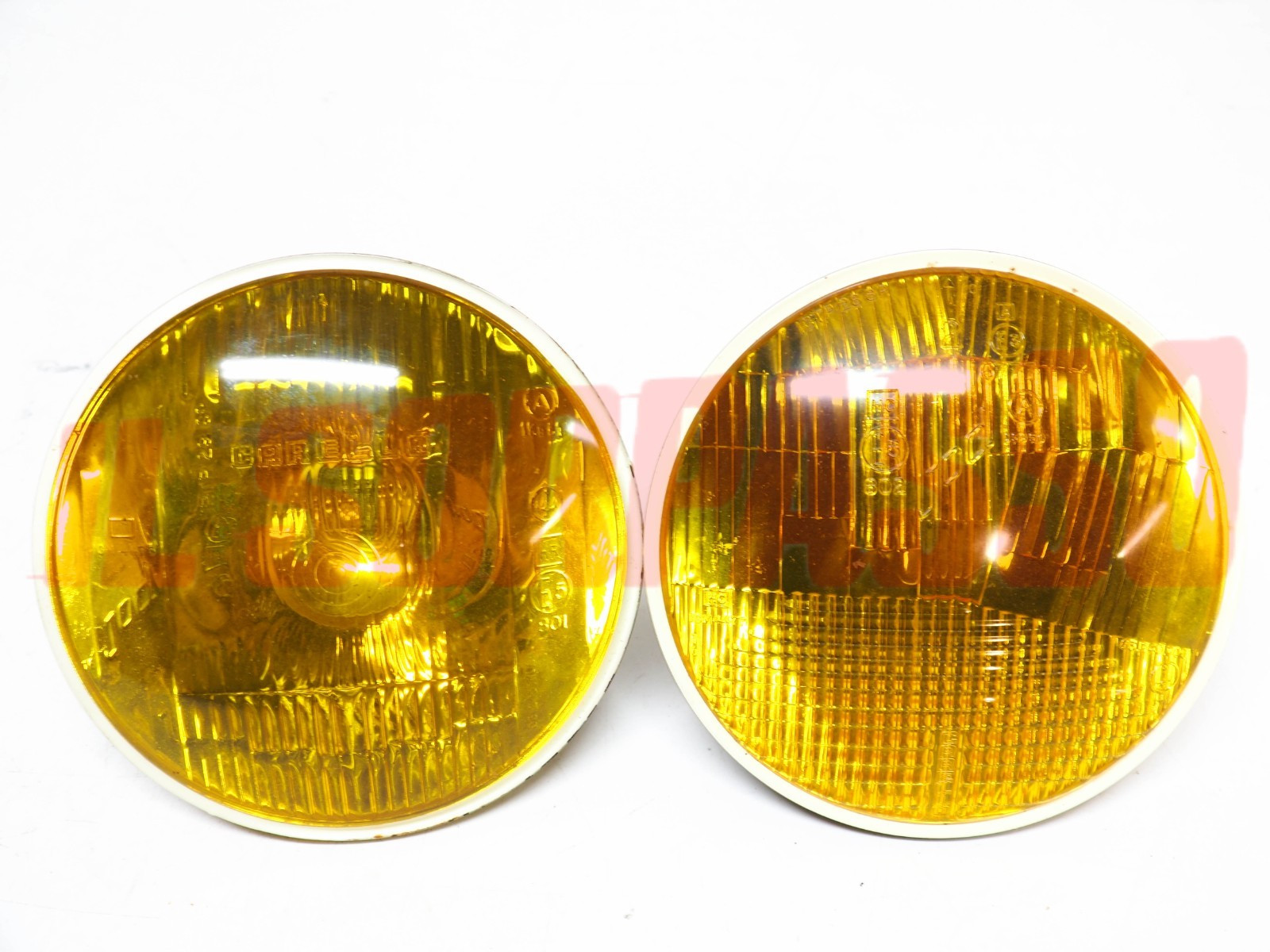 FANALI FARI GRUPPI OTTICI CARELLO FIAT DINO COUPE SPIDER FERRARI 365 GTB4 GIALLI