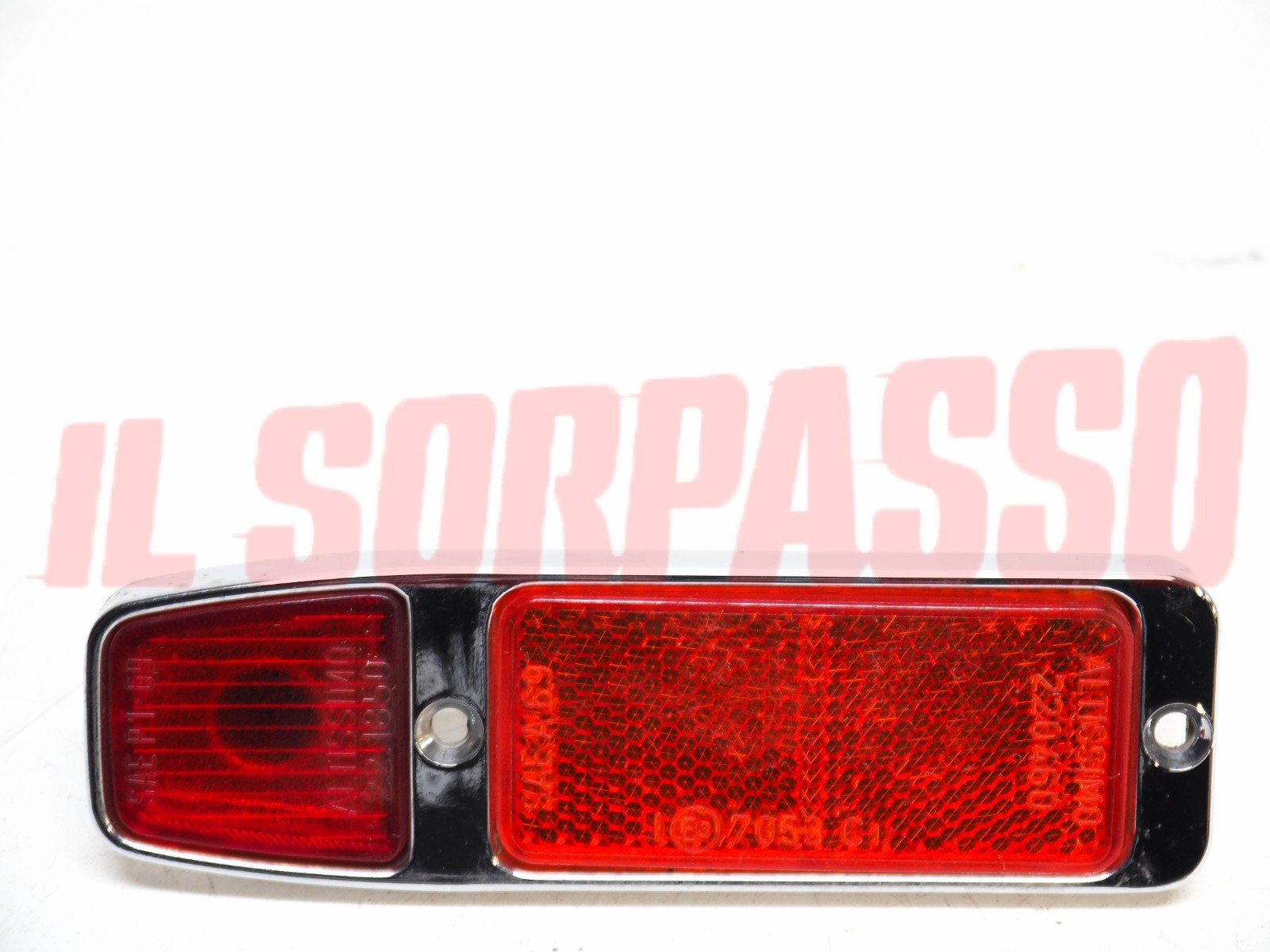 FANALINO ROSSO LUCE DI INGOMBRO LATERALE FIAT 124 - 850 SPIDER AMERICA ALTISSIMO