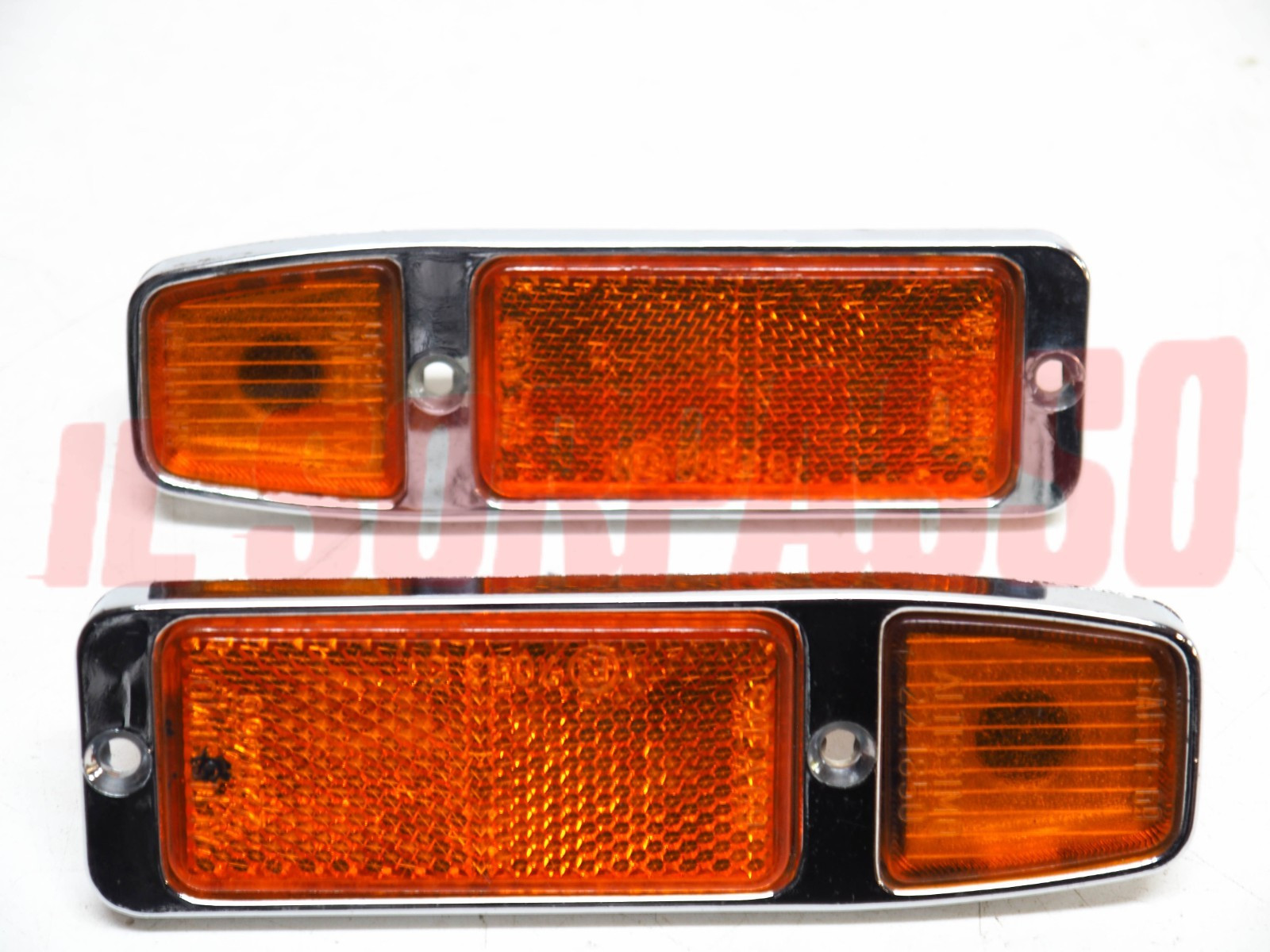 FANALINI ARANCIO LUCI DI INGOMBRO LATERALI FIAT 124 850 SPIDER AMERICA ALTISSIMO