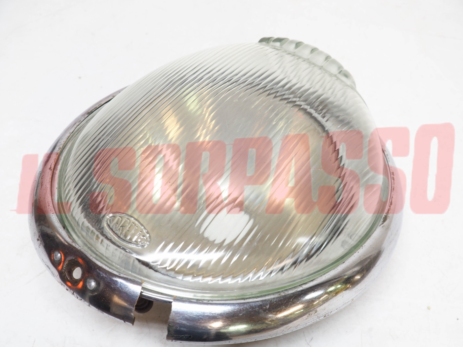 GRUPPO OTTICO FANALE FARO VETRO PARABOLE LANCIA AURELIA B10 B21 B22 B20 CARELLO