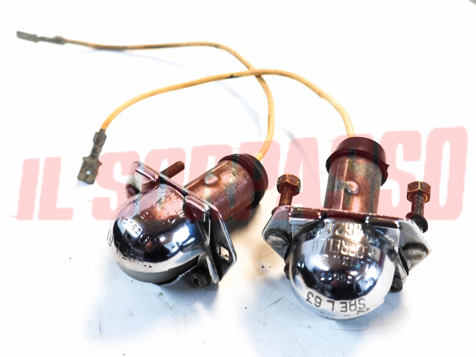 FANALINI LUCI TARGA ALFA ROMEO GT 1300 1750 LANCIA FULVIA 1600 HF ZAGATO CARELLO