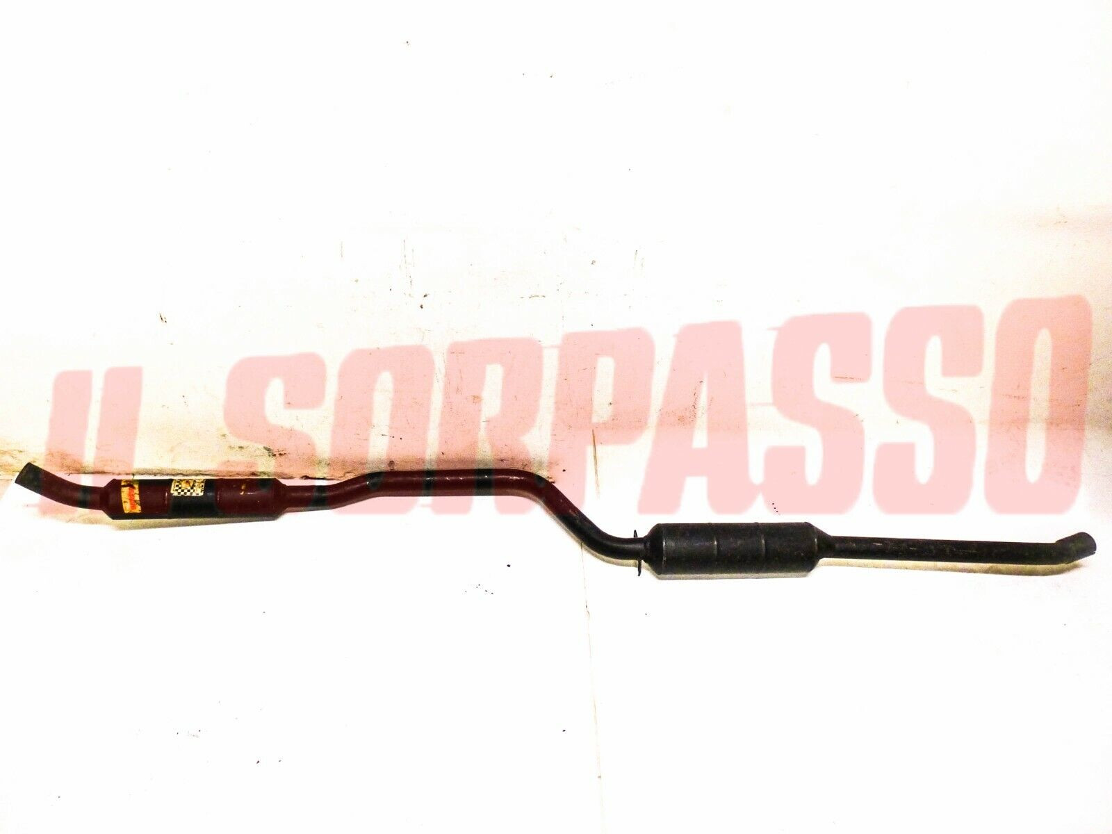 MARMITTA SPORTIVA SUPERSPRINT CENTRALE SINISTRA FIAT DINO COUPE 2000 ORIGINALE