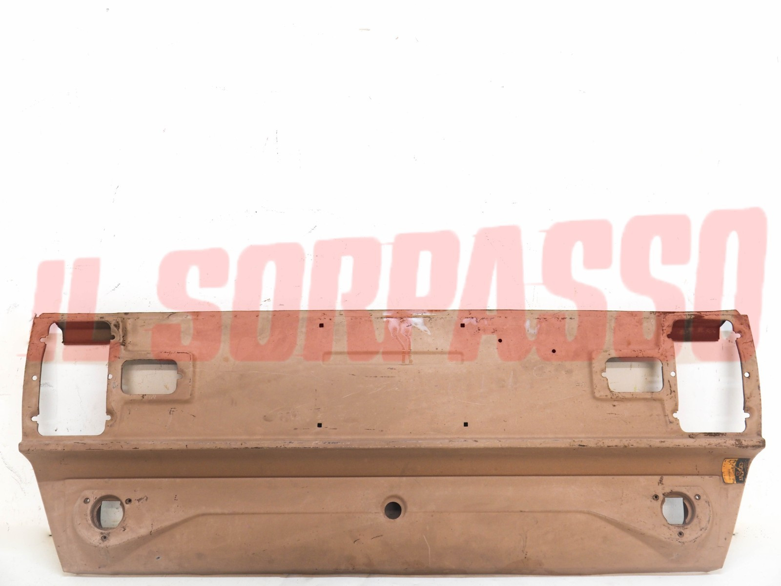 RIVESTIMENTO POSTERIORE TRAVERSA FIAT 131 1 SERIE + ABARTH RALLY ORIGINALE