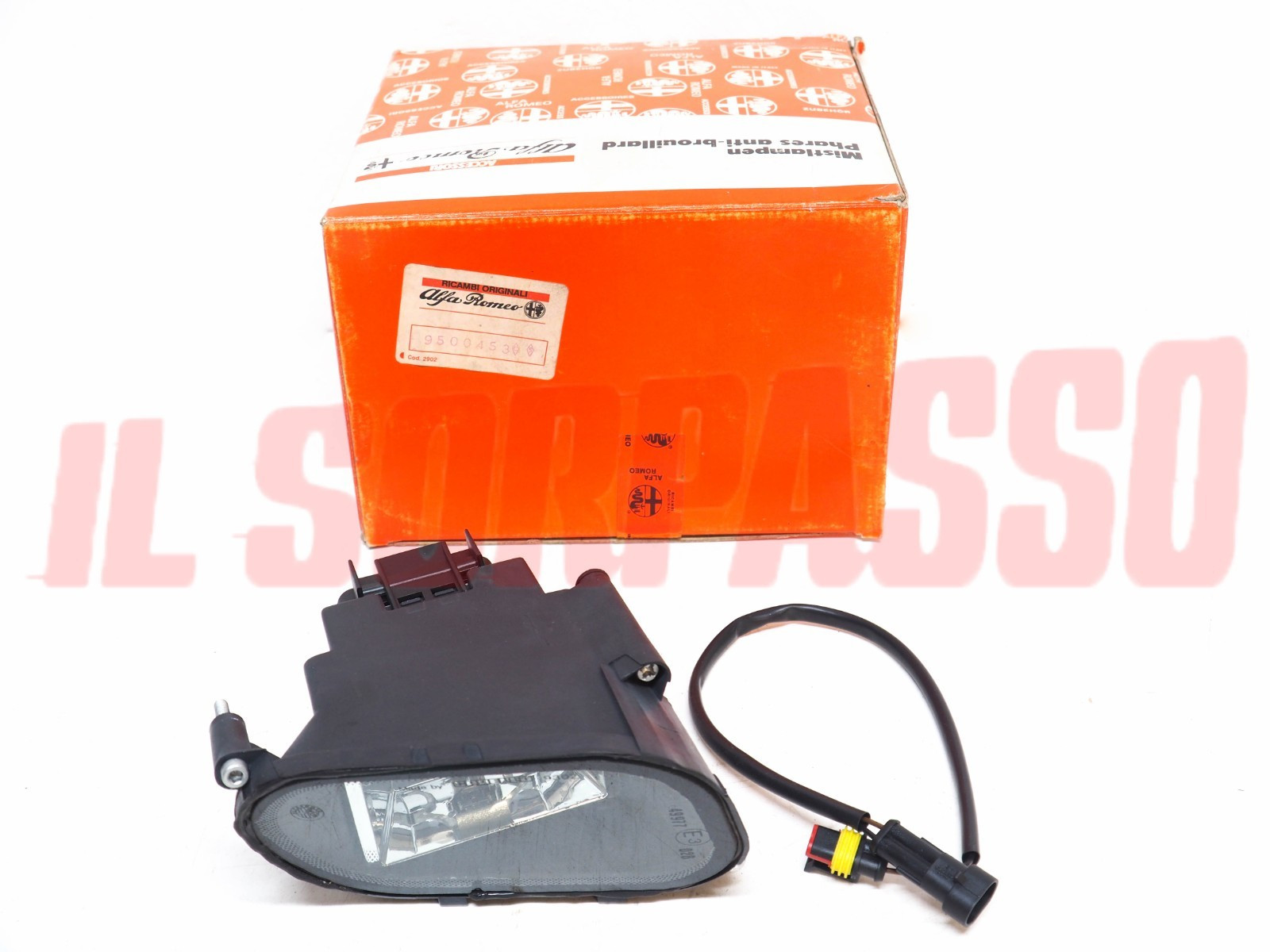 FANALINO FENDINEBBIA DESTRO PARAURTI + CAVO ALFA ROMEO 145 146 CARELLO 9500453