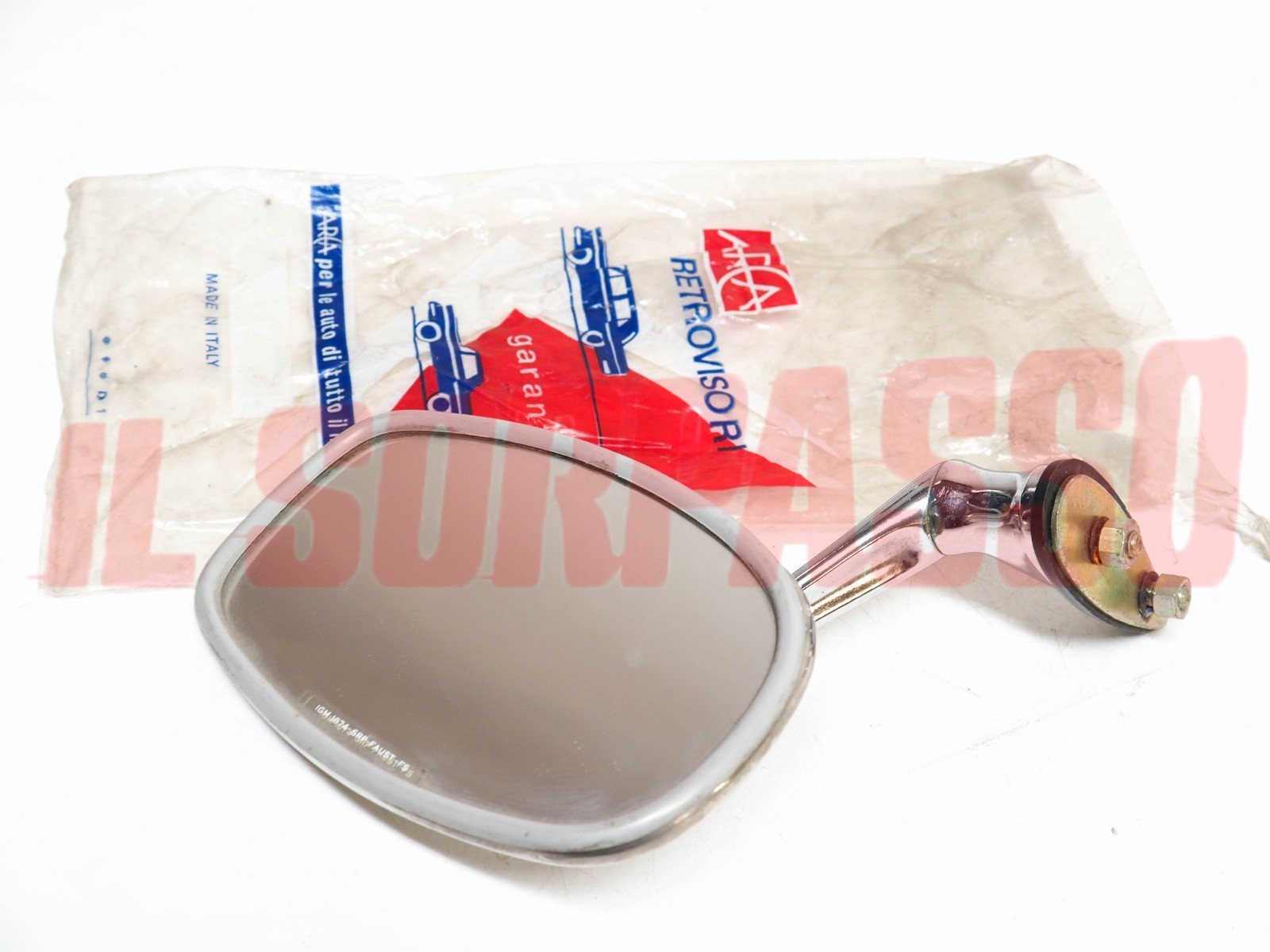 SPECCHIO SPECCHIETTO RETROVISORE AVVITATO FIAT 124 125 1300 1500 1800 2100 2300