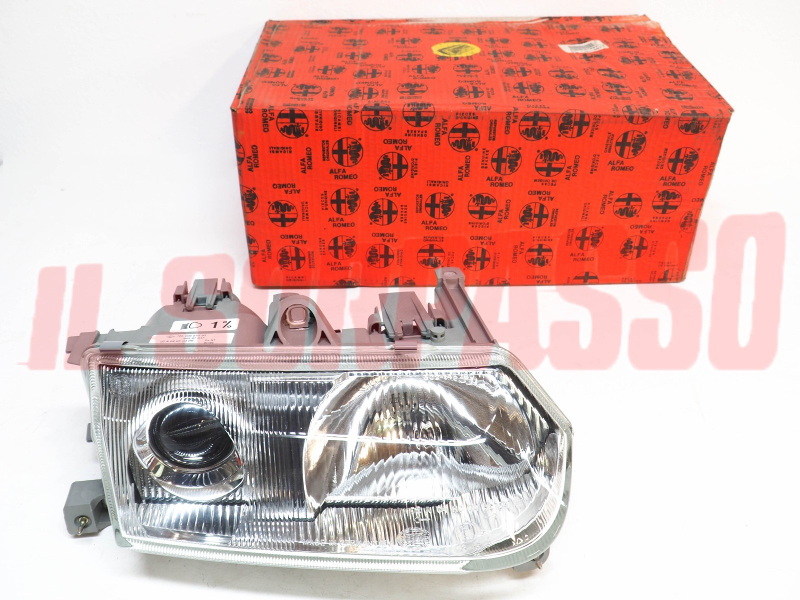 GRUPPO OTTICO FANALE FARO DESTRO MANUALE ALFA ROMEO 145 146 60587937 HELLA