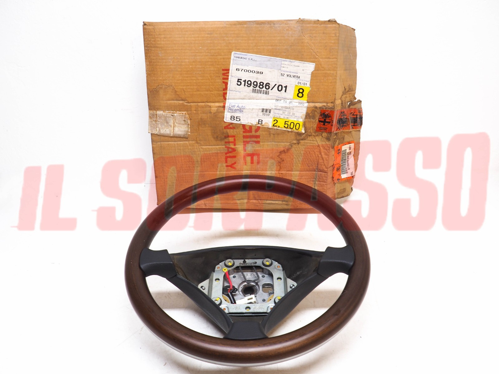 VOLANTE STERZO IN LEGNO ALFA ROMEO 156 1 SERIE ORIGINALE 156023938