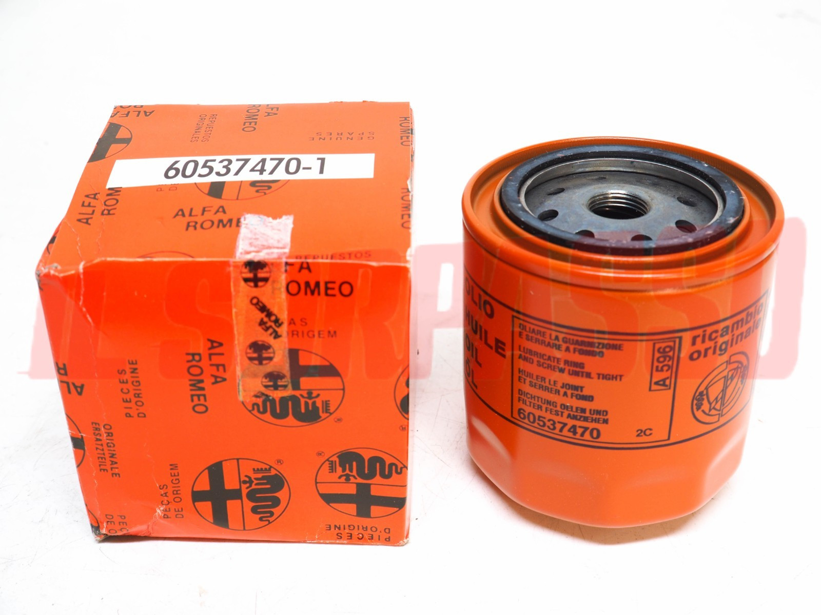 FILTRO OLIO MOTORE ALFA ROMEO GIULIETTA SPRINT SPIDER GIULIA GT DUETTO 60537470