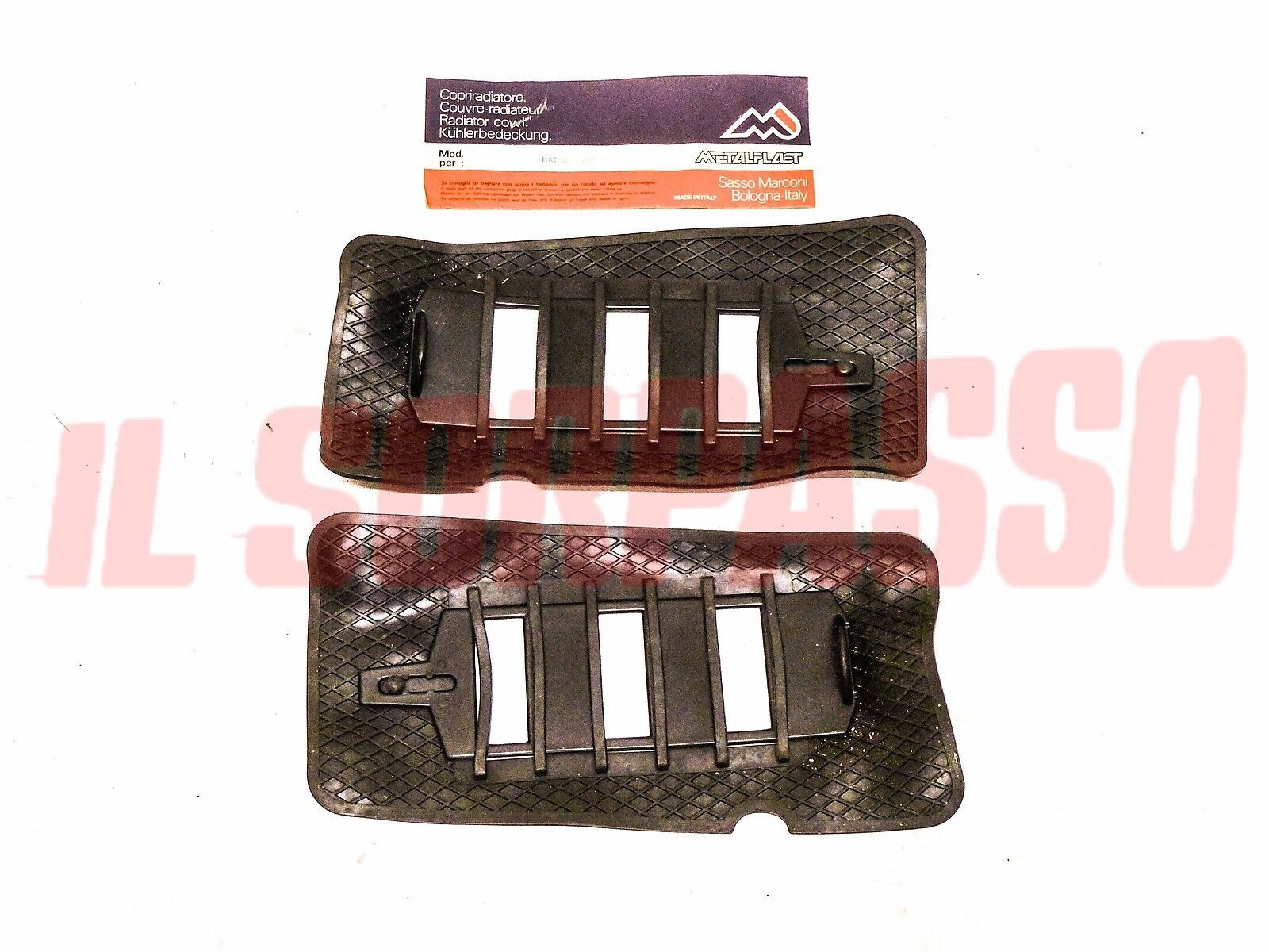 MASCHERINE COPRI PRESE ARIA COFANO POSTERIORE FIAT 850 BERLINA SPECIAL