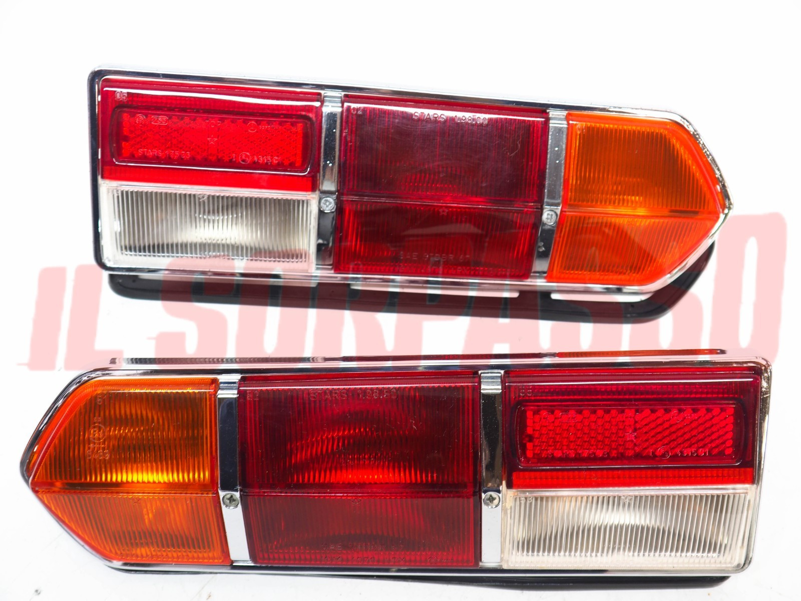 FANALI POSTERIORI DESTRO SINISTRO FIAT 124 COUPE AC LAMBORGHINI ESPADA ISO LELE