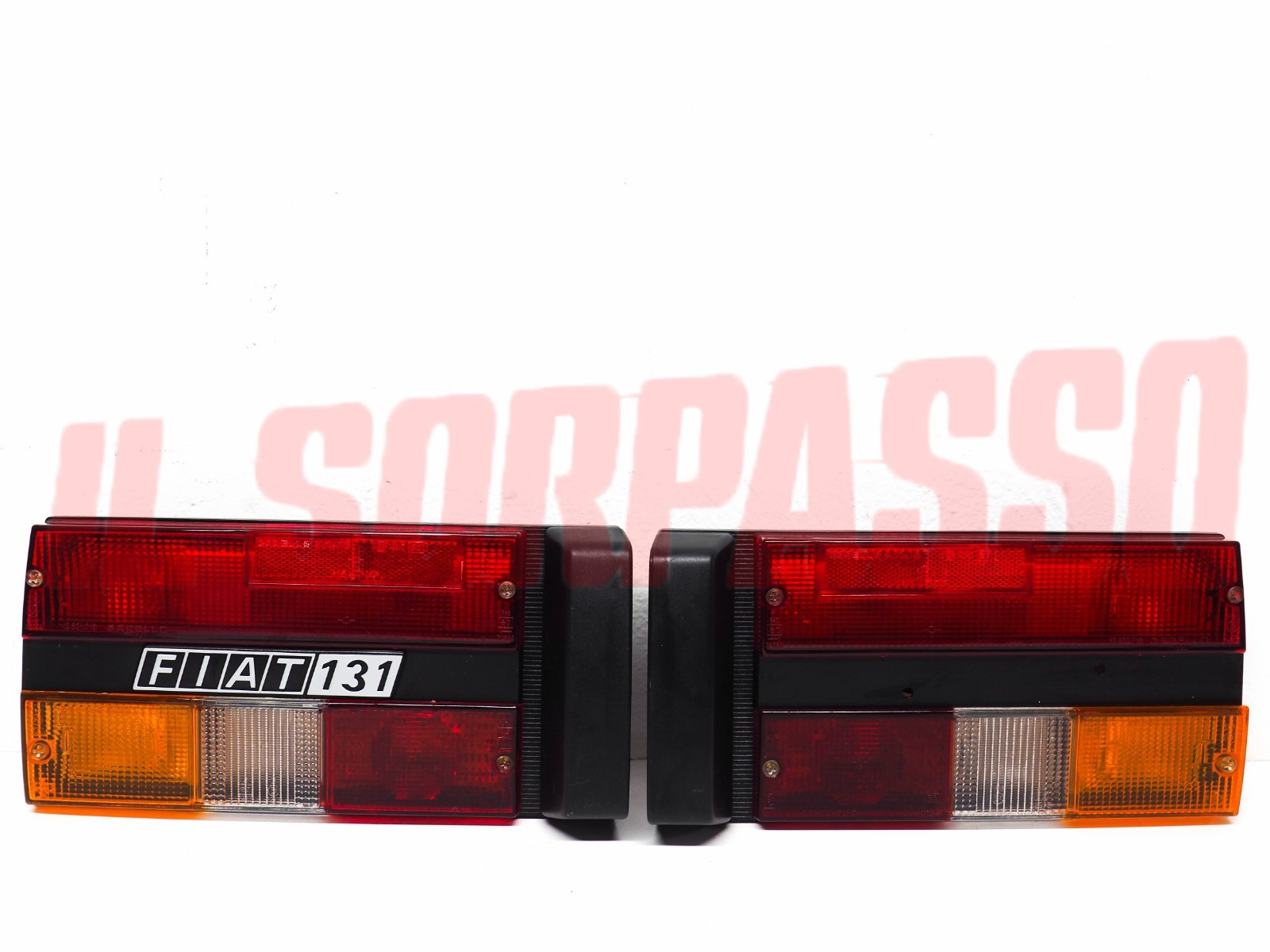 FANALI FARI POSTERIORI FIAT 131 SUPERMIRAFIORI - RACING ORIGINALI CARELLO