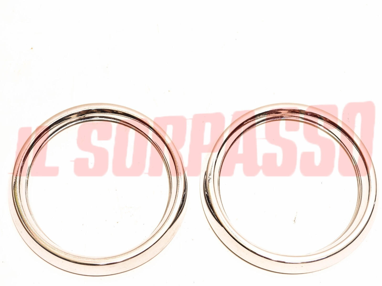 CORNICI CERCHI FARO GRUPPO OTTICO FIAT 850 BERLINA SPECIAL COUPE CON FORO