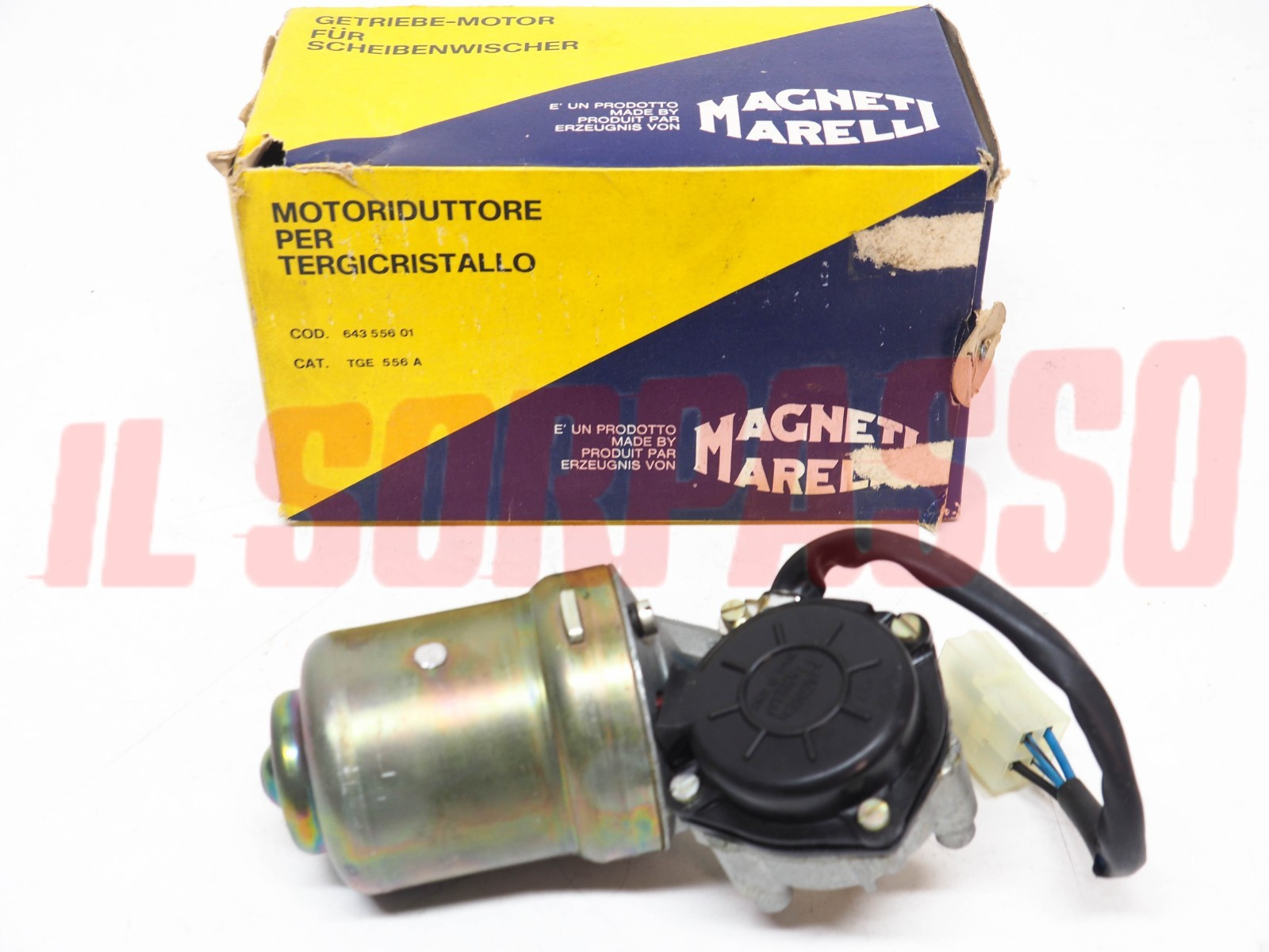 MOTORINO TERGI TERGICRISTALLO FIAT 850 SPECIAL COUPE SPIDER MARELLI TGE 556