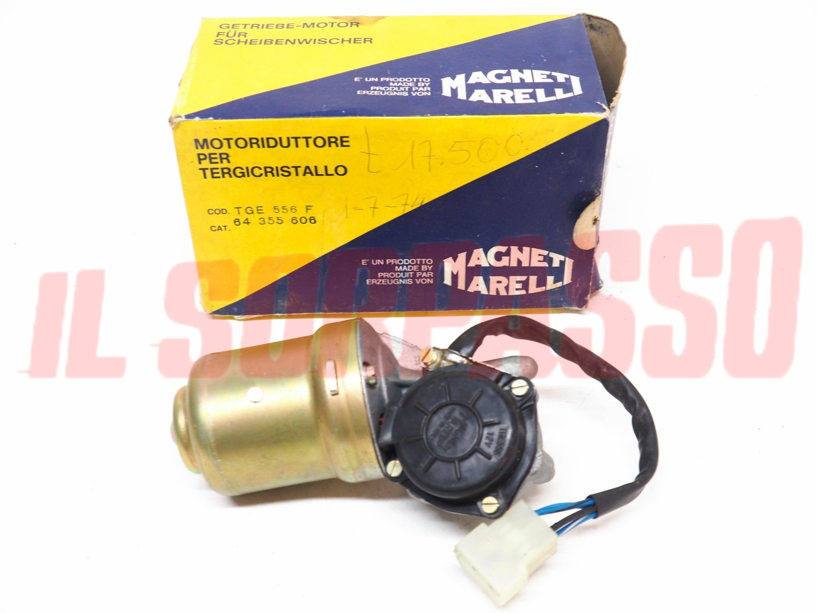 MOTORINO TERGI TERGICRISTALLO FIAT 128 BERLINA RALLY FAMILIARE MARELLI TGE 556