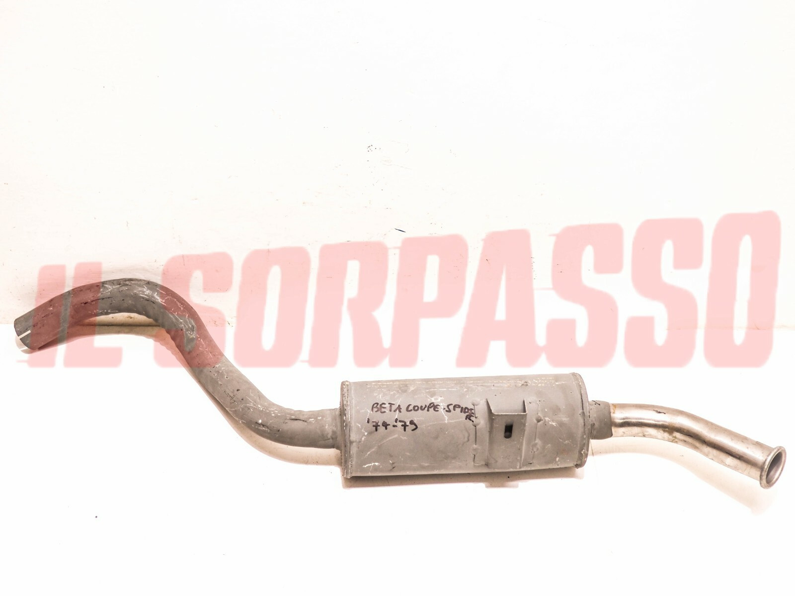 FINALE TERMINALE MARMITTA LANCIA BETA COUPE - SPIDER 2.0 ORIGINALE LANCIA NOS