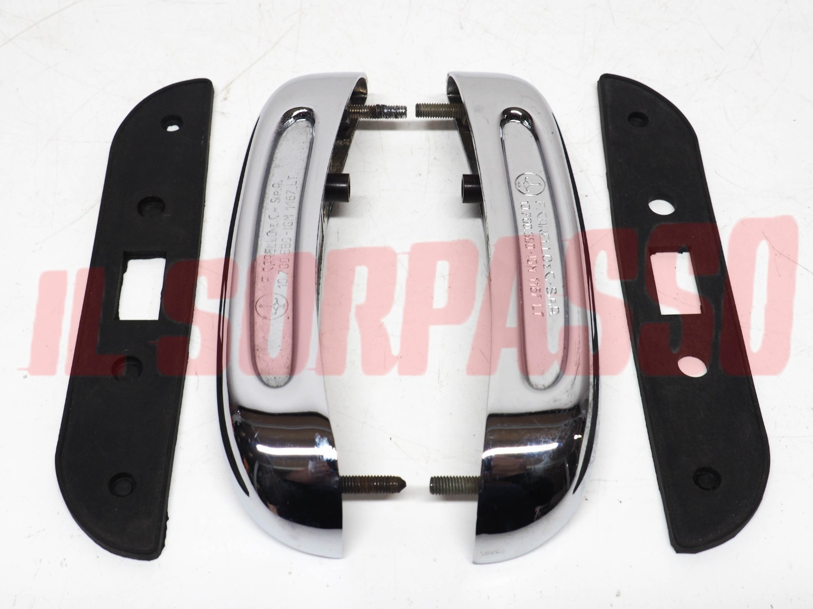 FANALINI LUCI TARGA LANCIA AURELIA B20 B24 APPIA 1 SERIE ORIGINALI CARELLO NOS