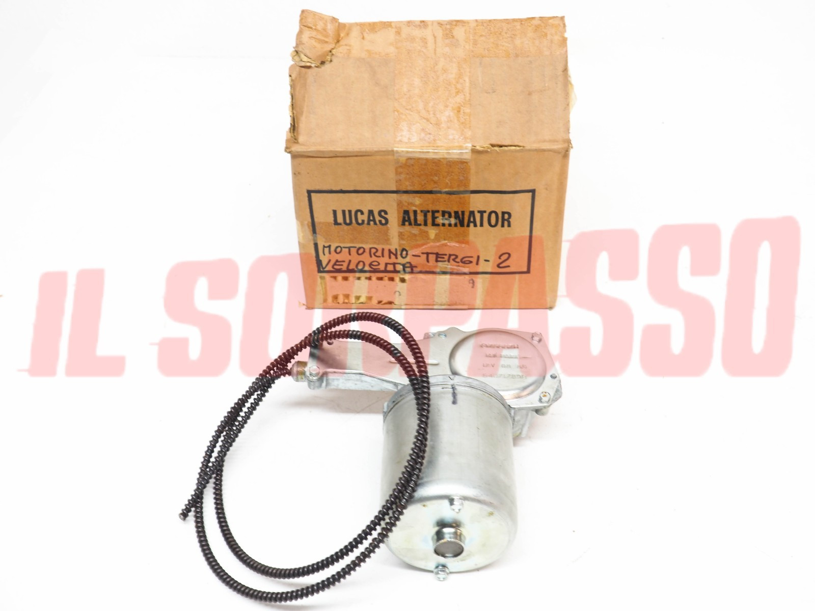 MOTORINO TERGI TERGICRISTALLO ALFA ROMEO GIULIETTA GIULIA SPIDER ORIGINALE LUCAS