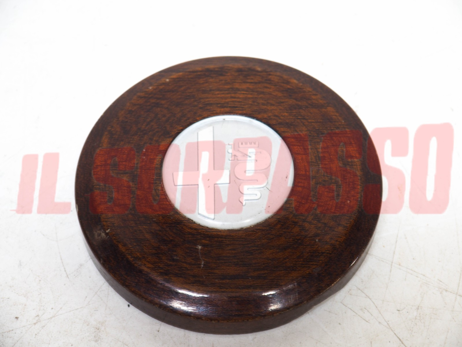 TAPPO VOLANTE STERZO IN LEGNO ALFA ROMEO GIULIA GT DUETTO 1750 BERLINA ORIGINALE