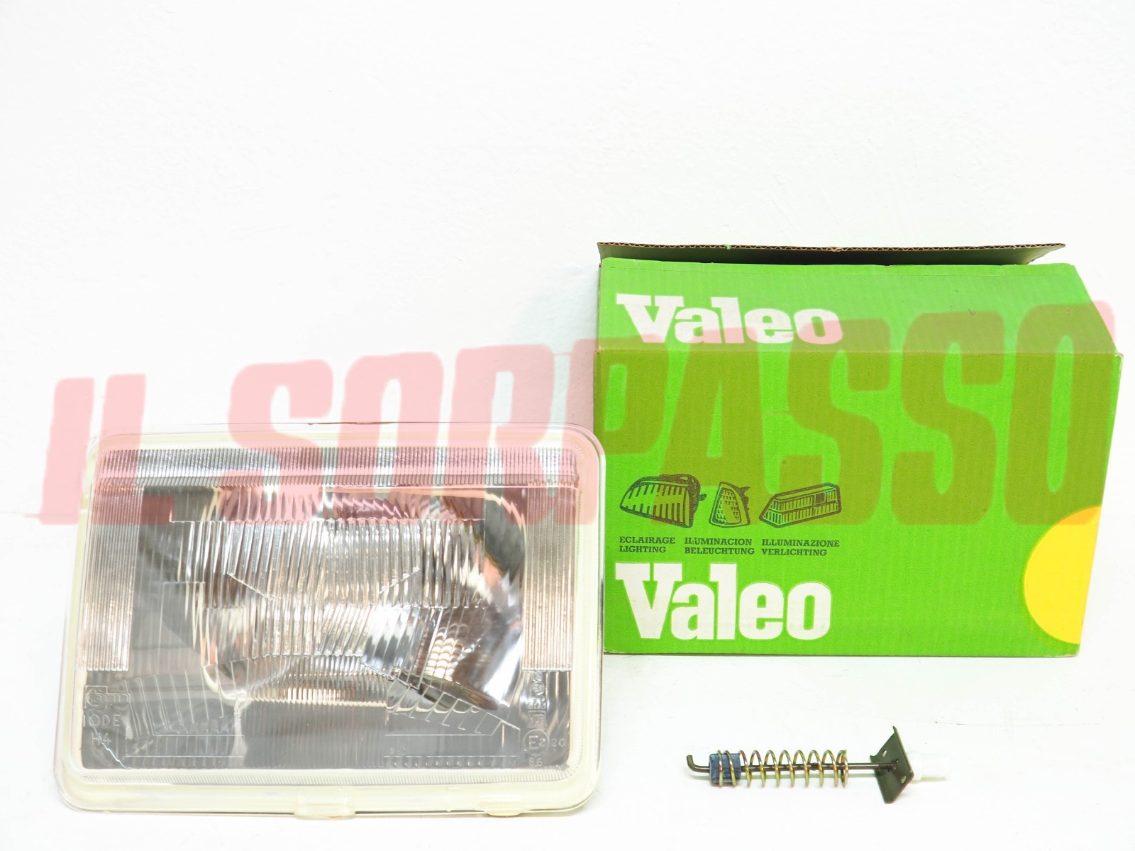 GRUPPO OTTICO FANALE FARO SINISTRO TALBOT HORIZON ORIGINALE CIBIE JODIO H4