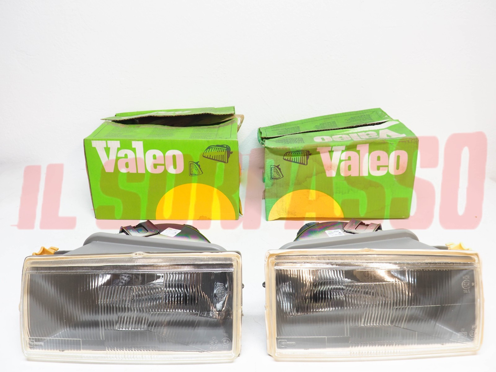 GRUPPI OTTICI FANALI FARI DESTRO SINISTRO PEUGEOT 305 DAL 1982 CIBIE ORIGINALI