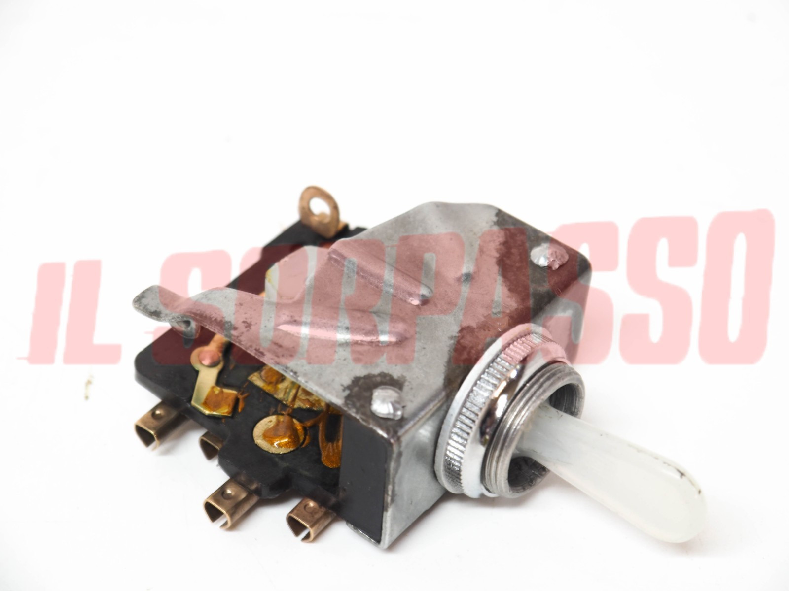 INTERRUTTORE FRECCE CRUSCOTTO FIAT 600 1 SERIE - MULTIPLA 1 SERIE ORIGINALE NOS