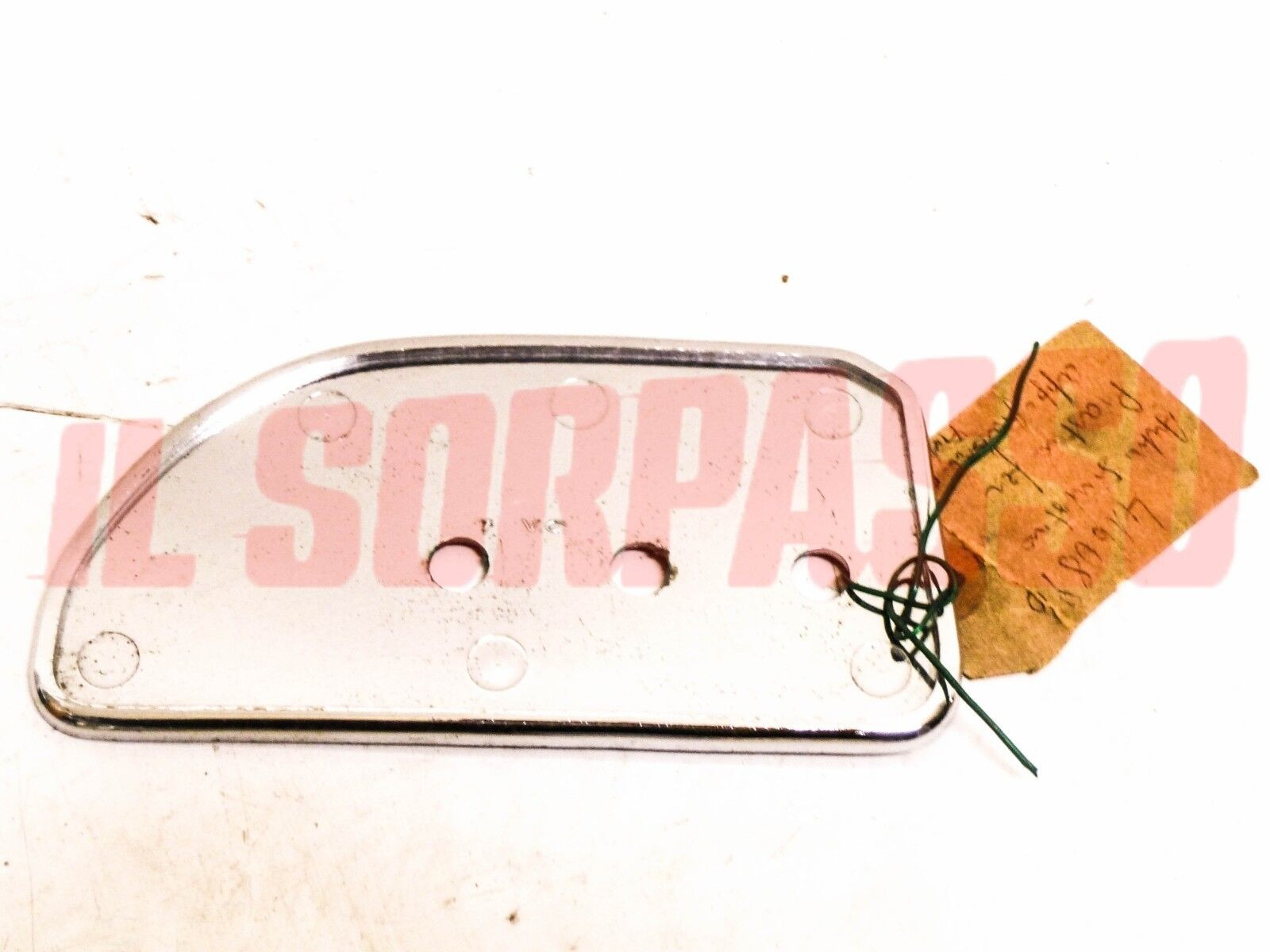 MOSTRINA GUARNIZIONE CROMATA BRACCIOLO PORTA POSTERIORE FIAT 125 BERLINA SPECIAL