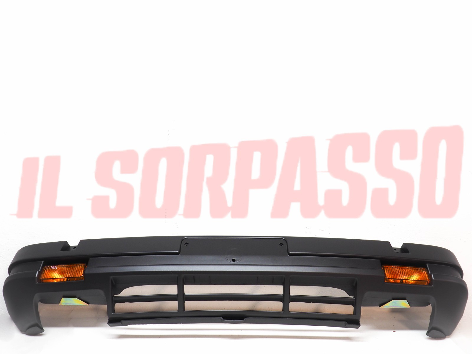 PARAURTI ANTERIORE + FANALINI ALFA ROMEO 75 TURBO AMERICA V6 MILANO ORIGINALE