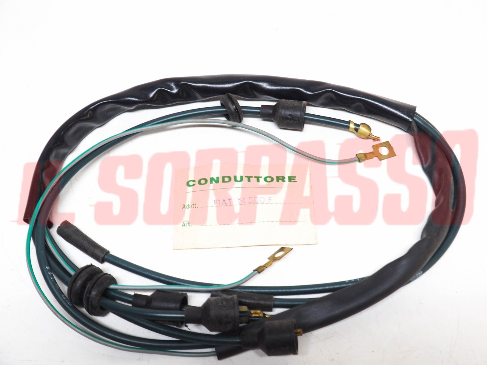 CAVI FILI CANDELE FIAT NUOVA 500 D F L BIANCHINA NUOVI FONDO DI MAGAZZINO