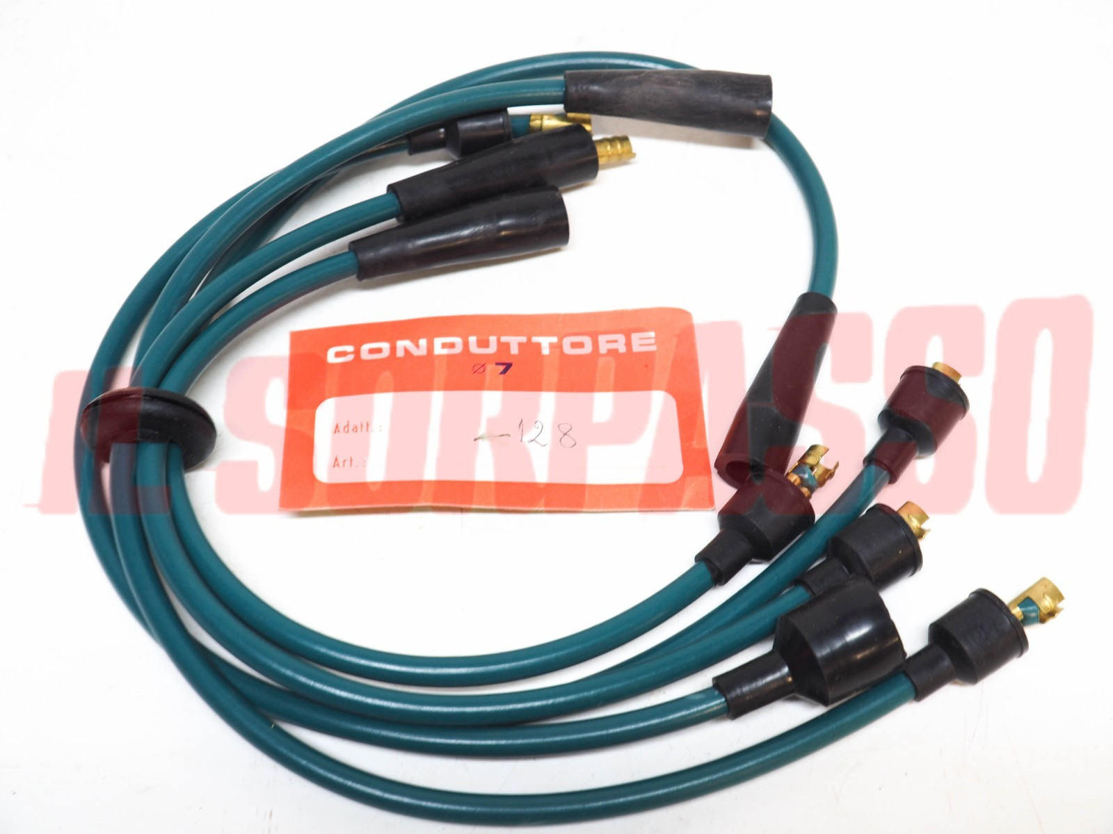 CAVI FILI CANDELE FIAT 128 BERLINA RALLY COUPE ORIGINALI CAVIS