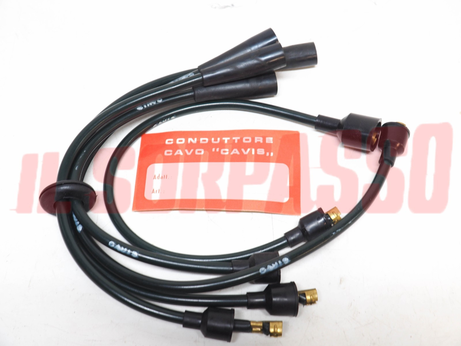 CAVI FILI CANDELE FIAT 124 BERLINA SPECIAL TI ORIGINALI CAVIS