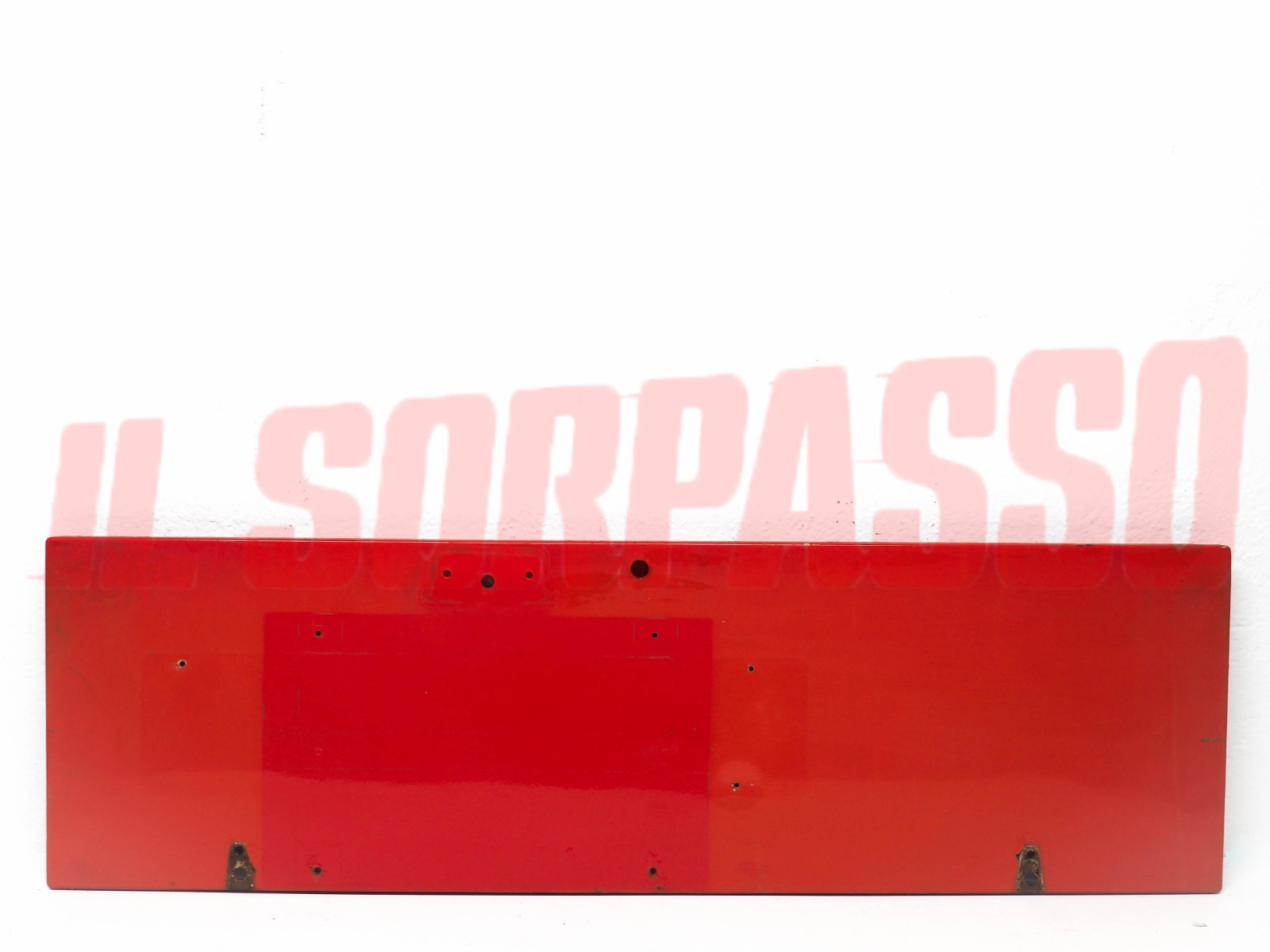 COFANO MOTORE POSTERIORE  FIAT 900 CORIASCO USATO ORIGINALE ROSSO