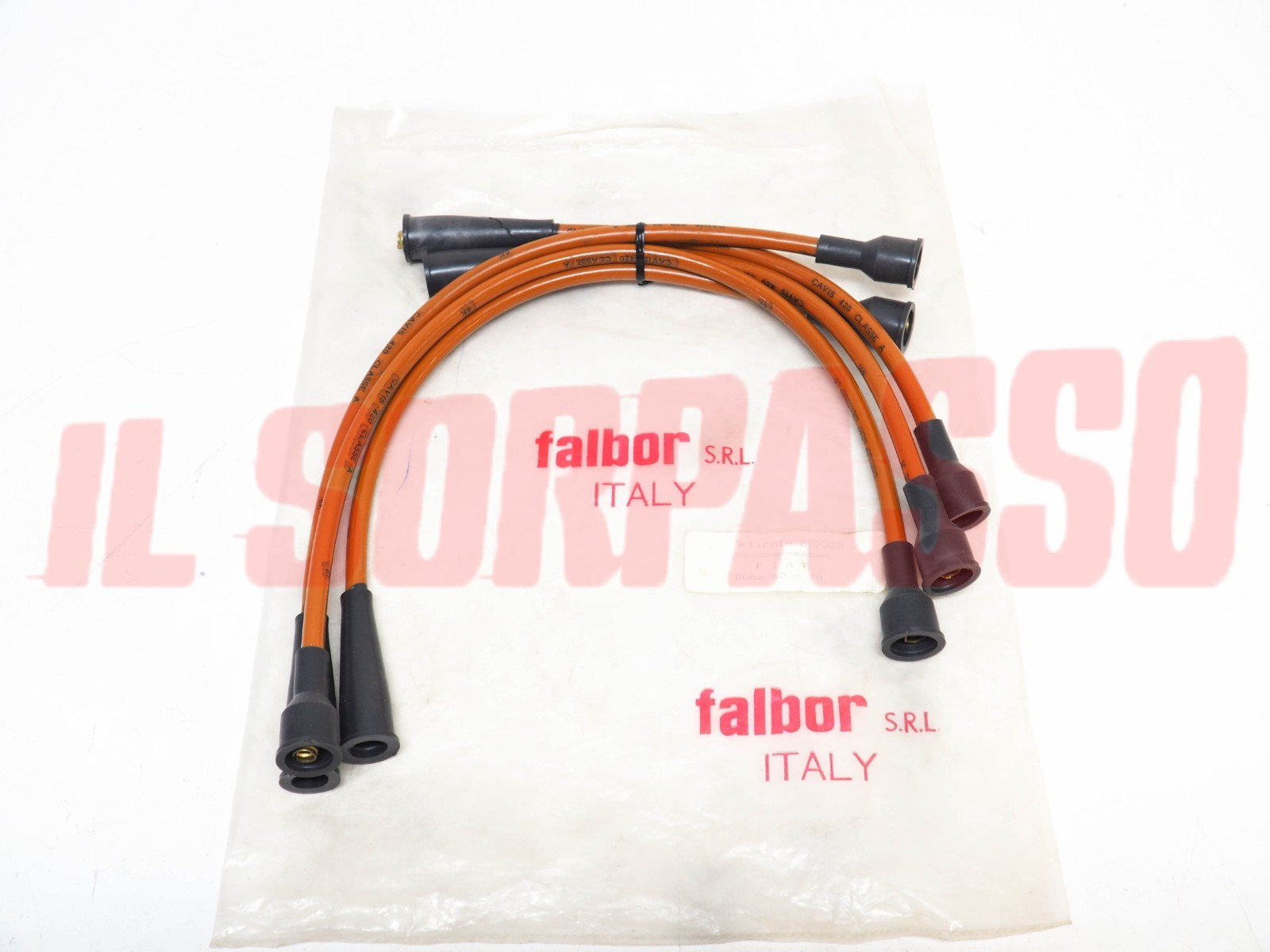 CAVI FILI CANDELE FIAT DUNA 60 - 70 ORIGINALI CAVIS
