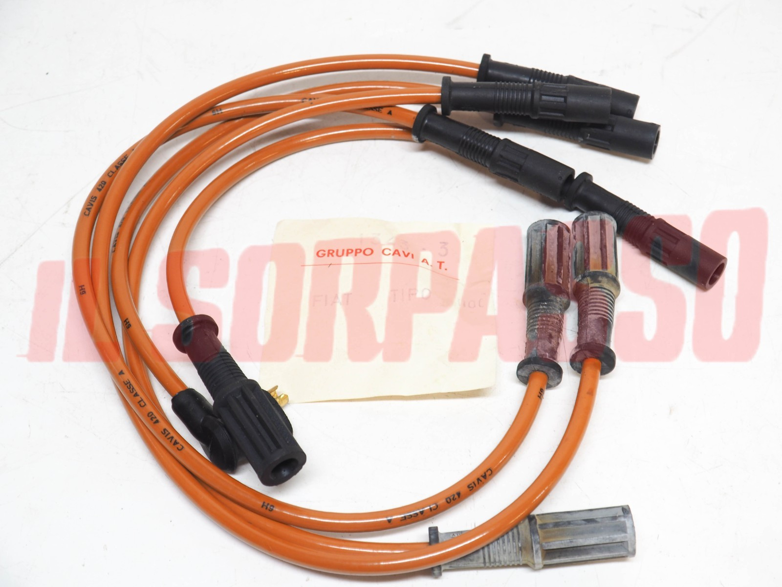CAVI FILI CANDELE FIAT TIPO 1100 cc ORIGINALI CAVIS