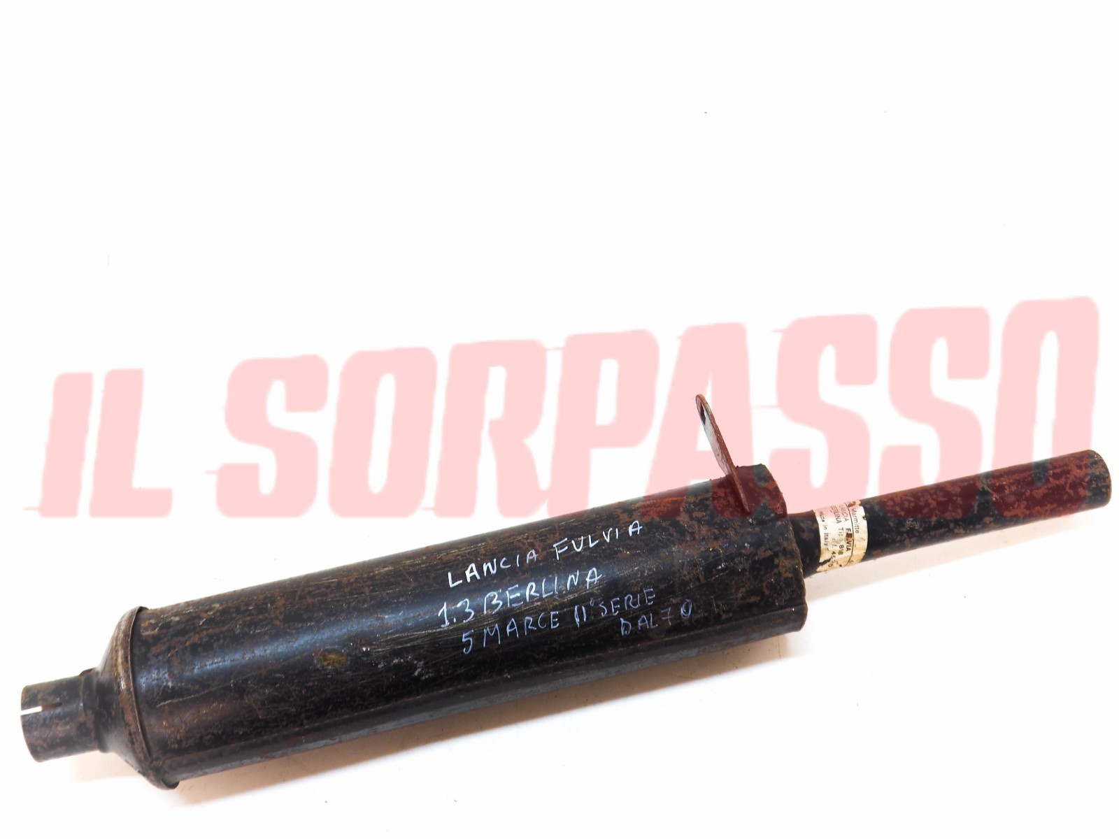 TERMINALE FINALE MARMITTA LANCIA FULVIA BERLINA 5 MARCE DAL 1970 ORIGINALE ANSA