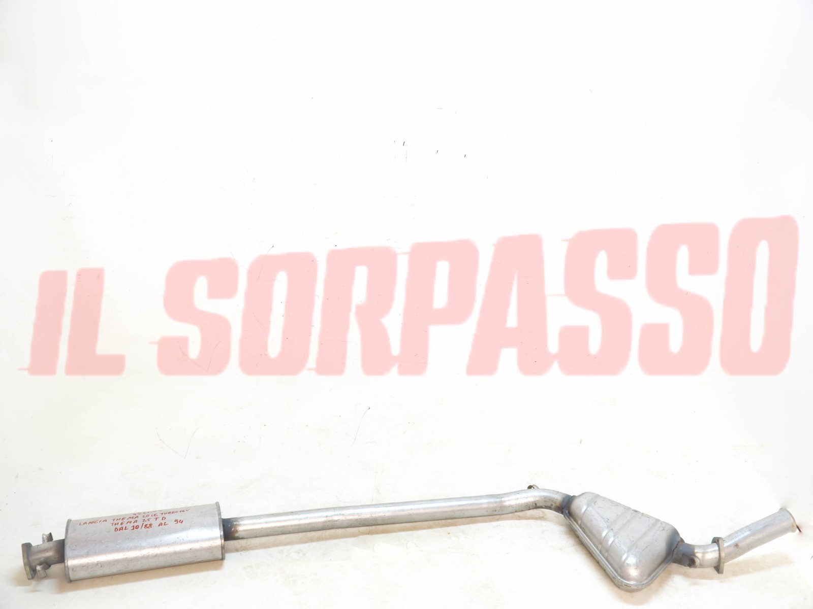 CENTRALE MARMITTA LANCIA CROMA - THEMA -  ALFA ROMEO 164 2000 2500 TD ORIGINALE