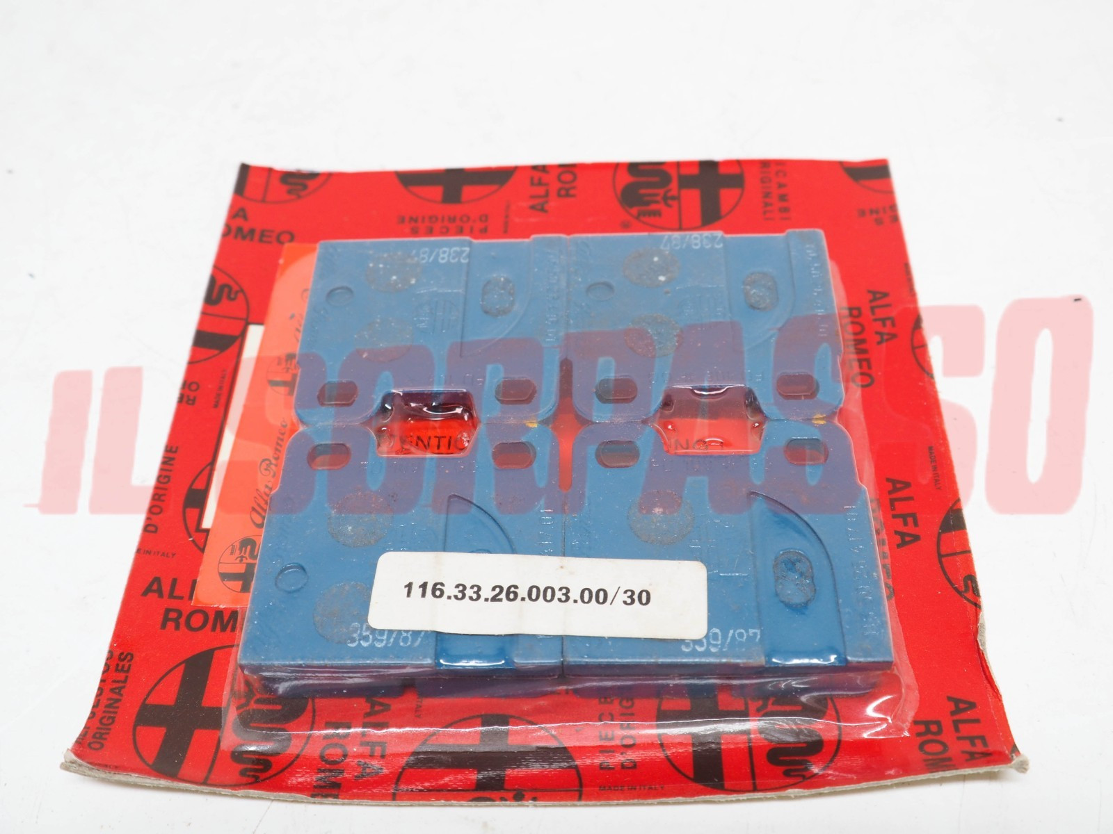 PASTICCHE FRENO POSTERIORI ALFA ROMEO GIULIA GT DUETTO ALFETTA 75 GIULIETTA ATE