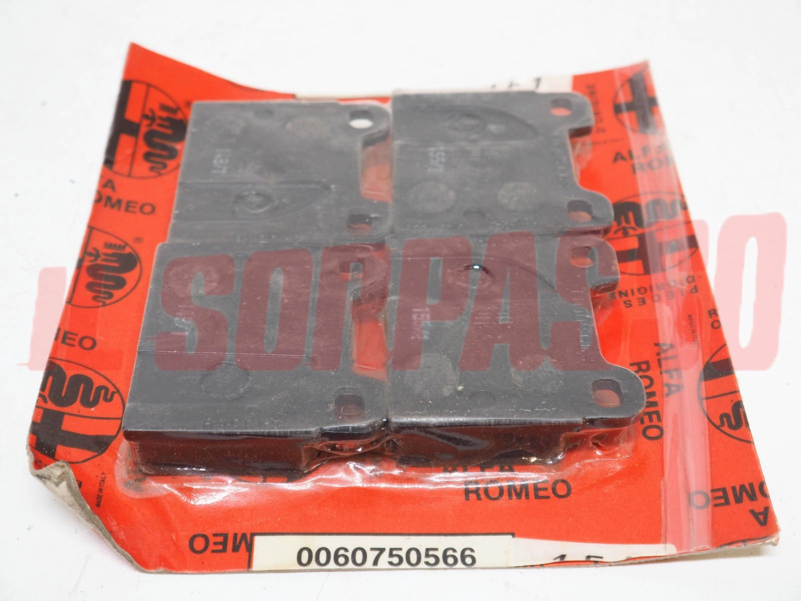 PASTICCHE FRENO ANTERIORI ALFA ROMEO ALFETTA 1 SERIE FERRARI 208 308 DINO 246