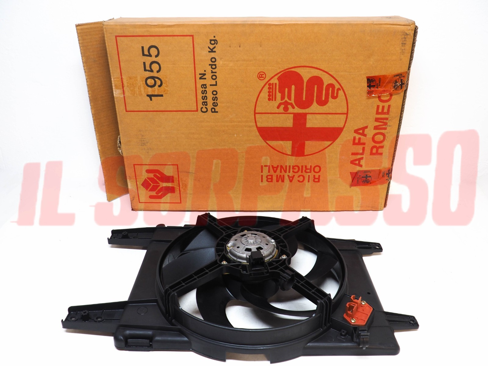 VENTOLA RADIATORE + TELAIO RAFFREDDAMENTO ALFA ROMEO 159 1900 JTD 60816350