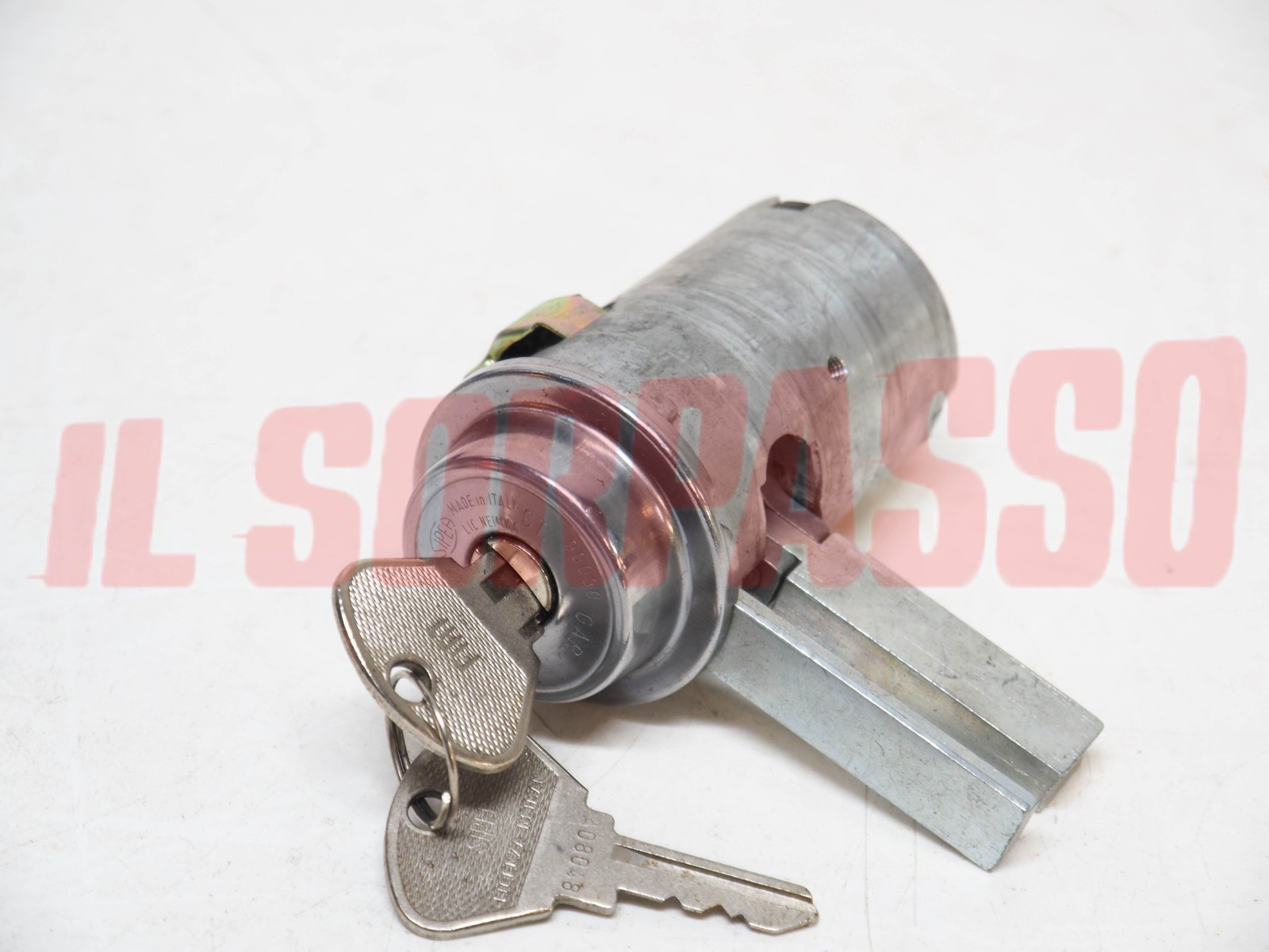 BLOCCHETTO ACCENSIONE BLOCCASTERZO FIAT 850 124 DINO COUPE SPIDER 8 CONTATTI