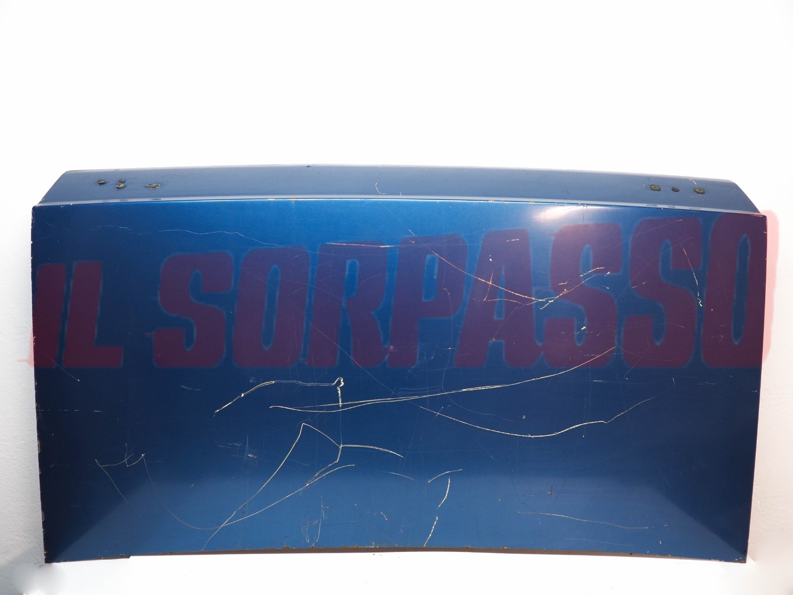 COFANO BAULE POSTERIORE + RISCONTRO FIAT 130 COUPE ORIGINALE