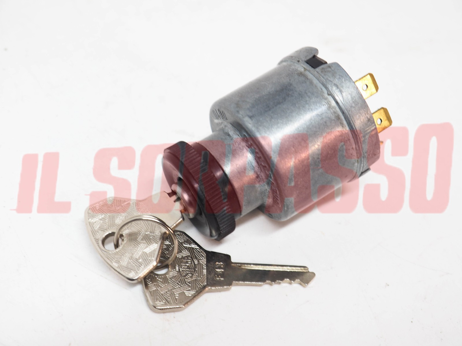 COMMUTATORE BLOCCHETTO ACCENSIONE FIAT 124 600 850 ORIGINALE SIPEA 7 CONTATTI