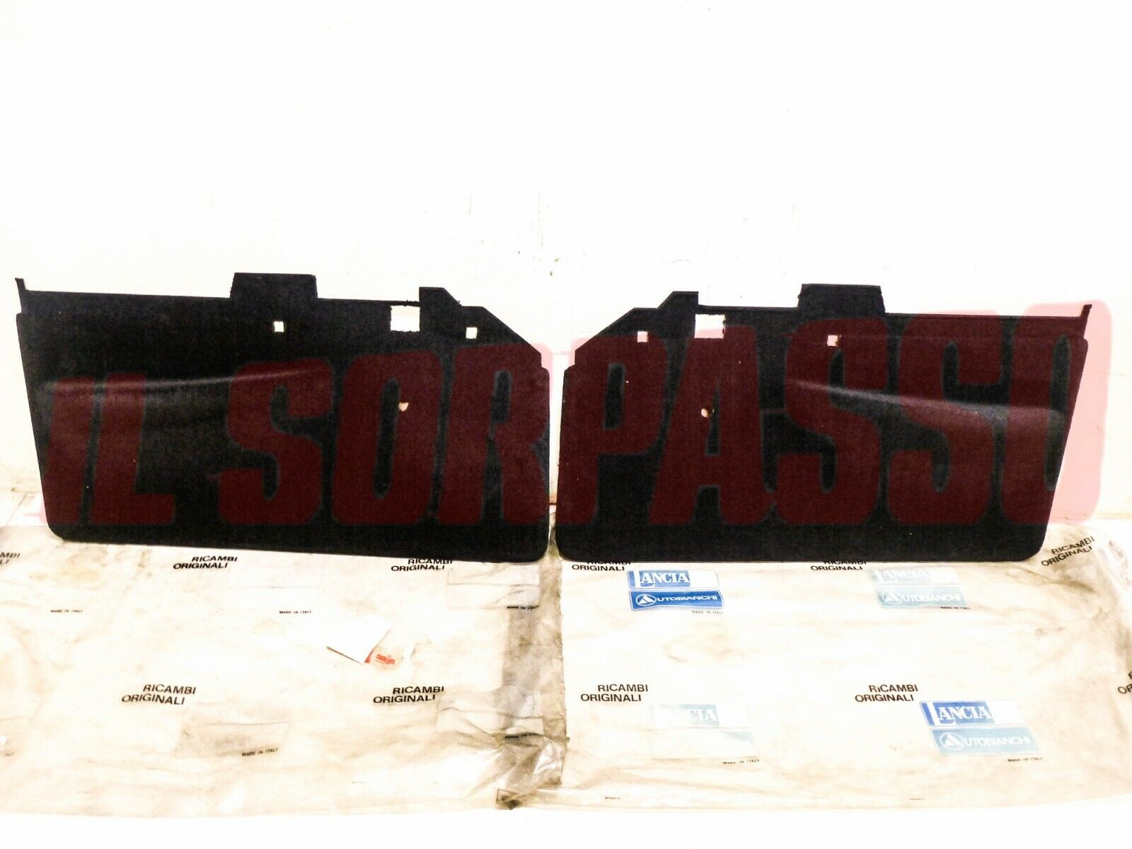 PANNELLI PORTA ANTERIORI DESTRO + SINISTRO LANCIA TREVI ORIGINALI BLU