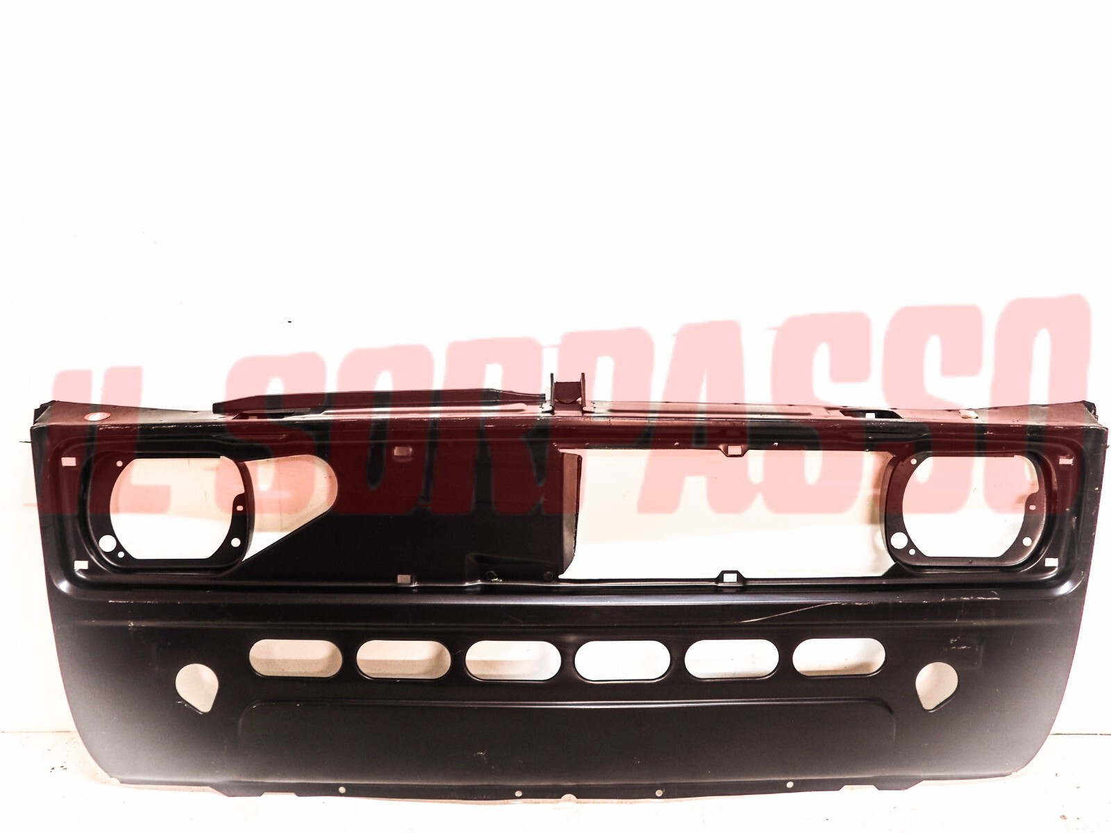 RIVESTIMENTO ANTERIORE FRONTALE CALANDRA FIAT 128 BERLINA  C CL NOS