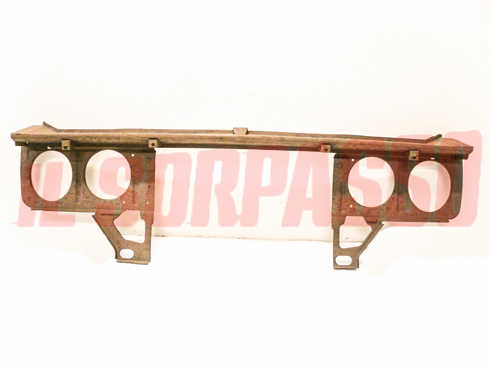 RIVESTIMENTO ANTERIORE FRONTALE CALANDRA TRAVERSA COFANO FIAT 124 SPECIAL TI NOS