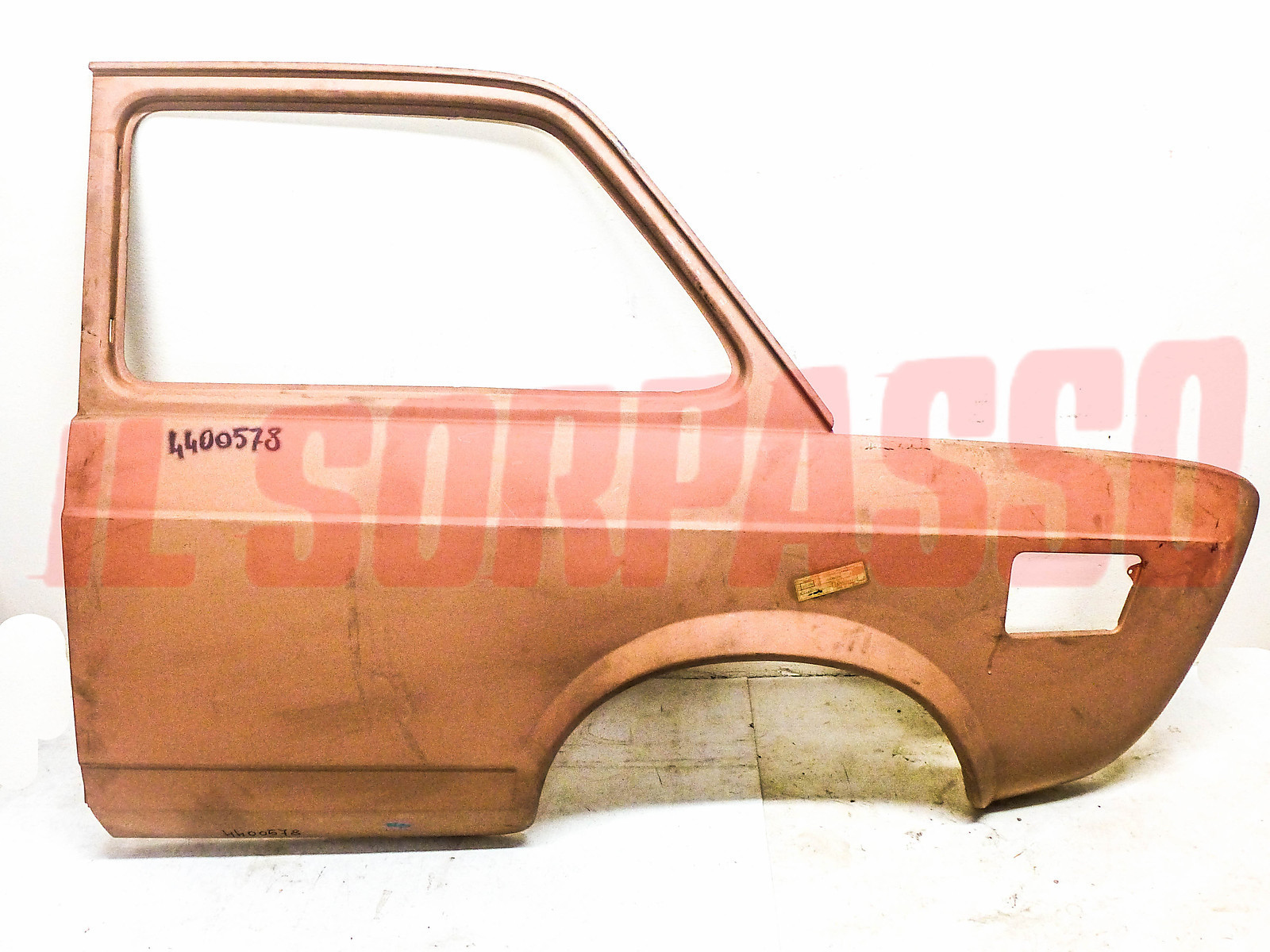 PARAFANGO FIANCO POSTERIORE SINISTRO FIAT 128 BERLINA 2 PORTE RALLY ORIGINAL NOS